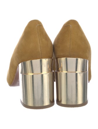 Robert Clergerie Suede Pumps