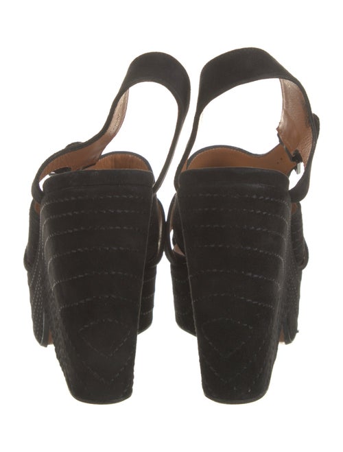 Robert Clergerie Suede Slingback Sandals