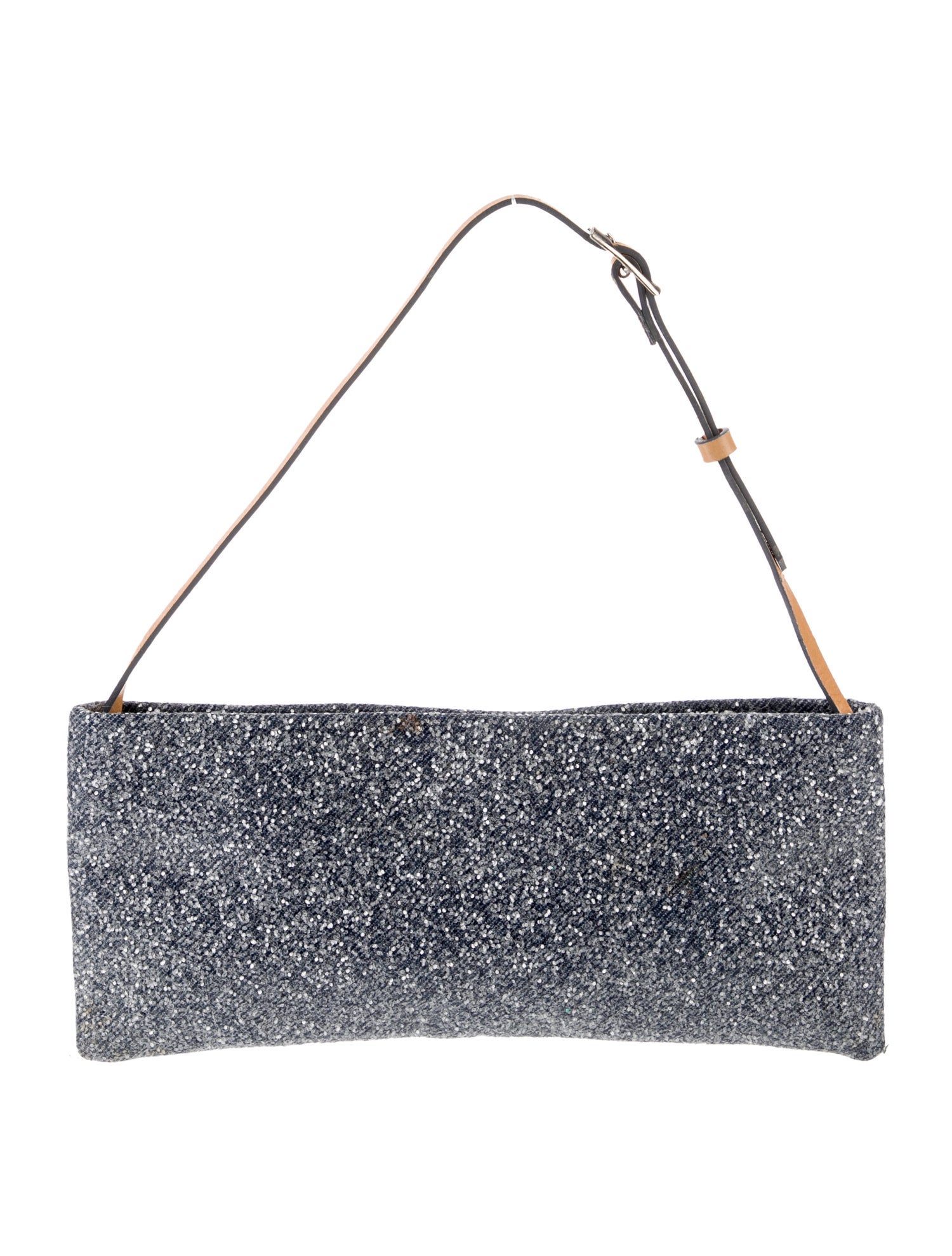 Robert Clergerie Glitter Top Handle Bag
