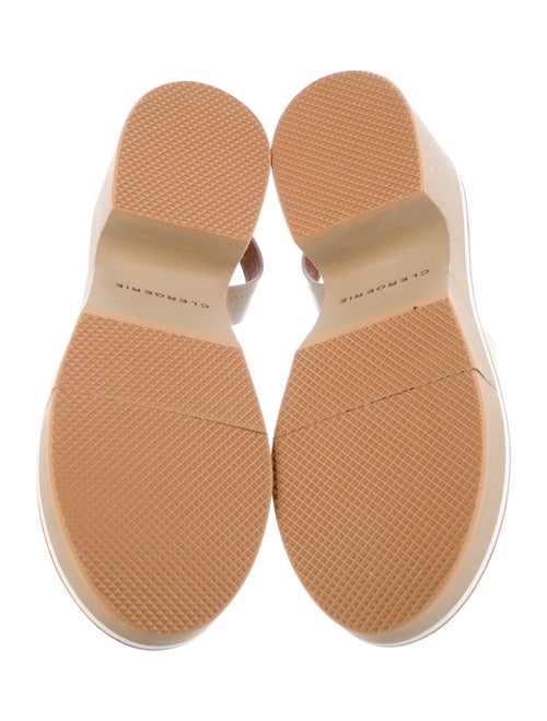 Robert Clergerie Leather Slingback Sandals