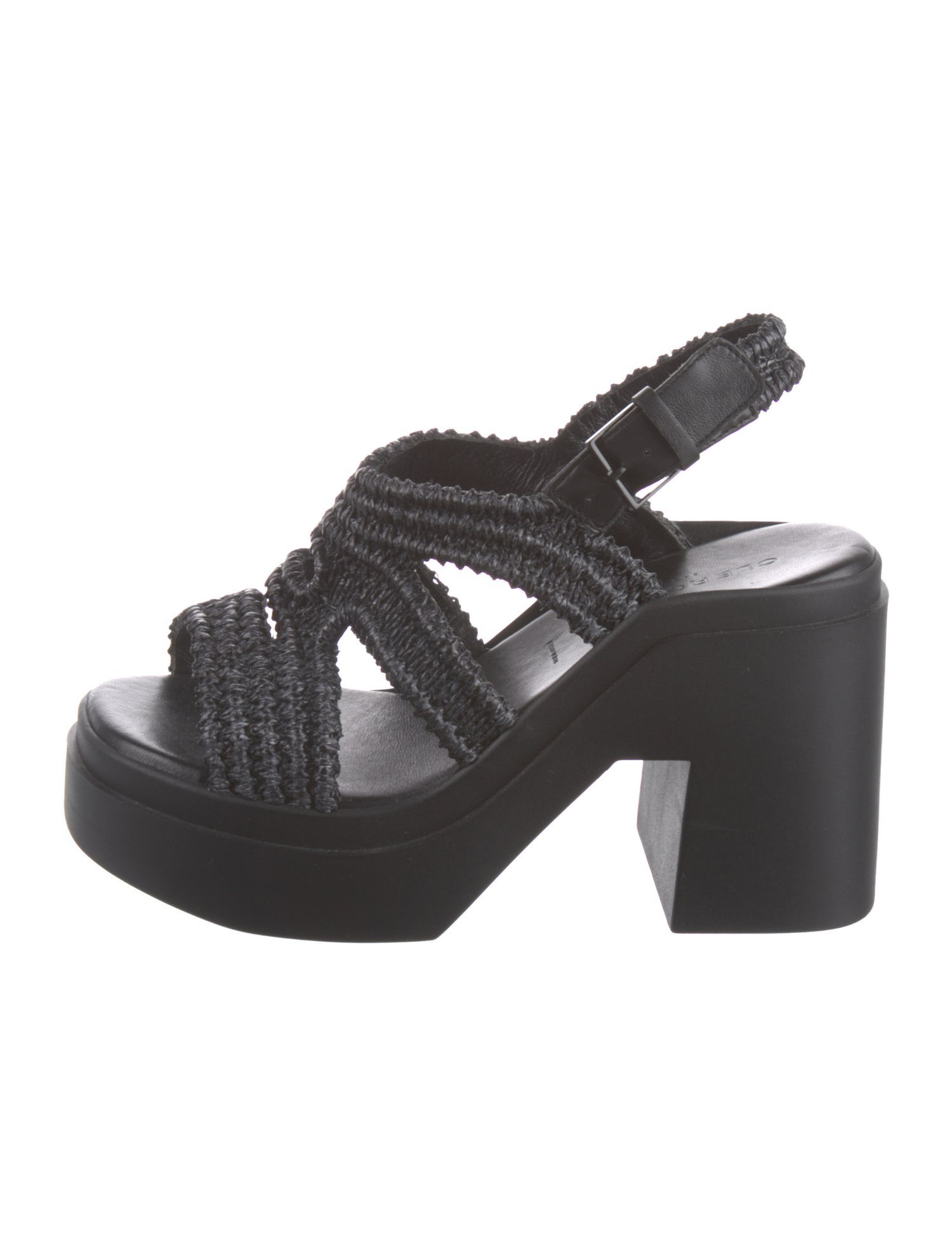 Robert Clergerie Leather Slingback Sandals