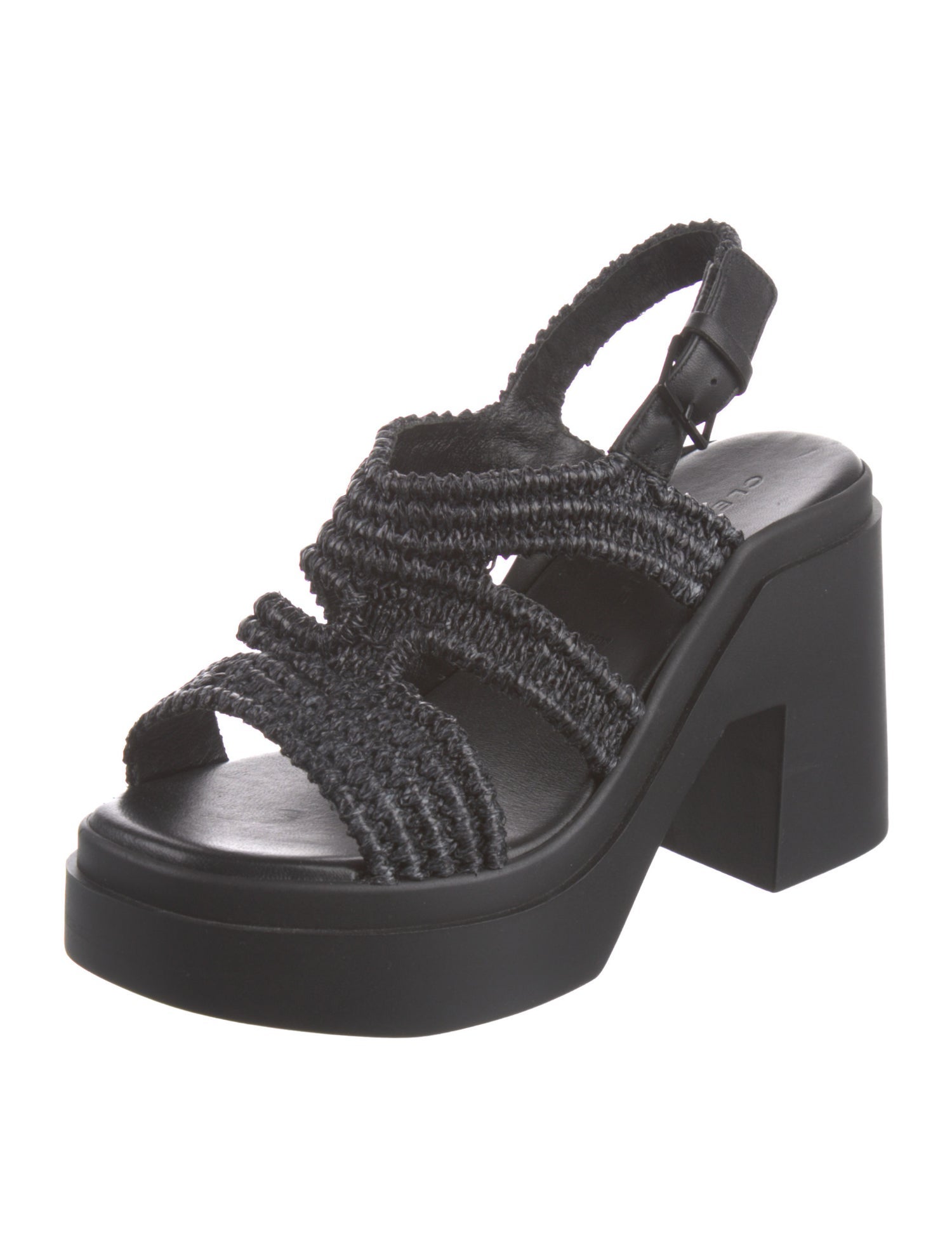 Robert Clergerie Leather Slingback Sandals