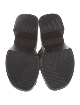 Robert Clergerie Leather Slingback Sandals