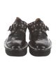 Robert Clergerie Patent Leather Eyelet Trim Oxfords