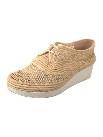 Robert Clergerie Straw Sneakers