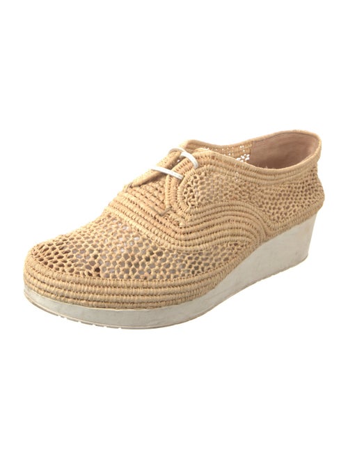 Robert Clergerie Straw Sneakers