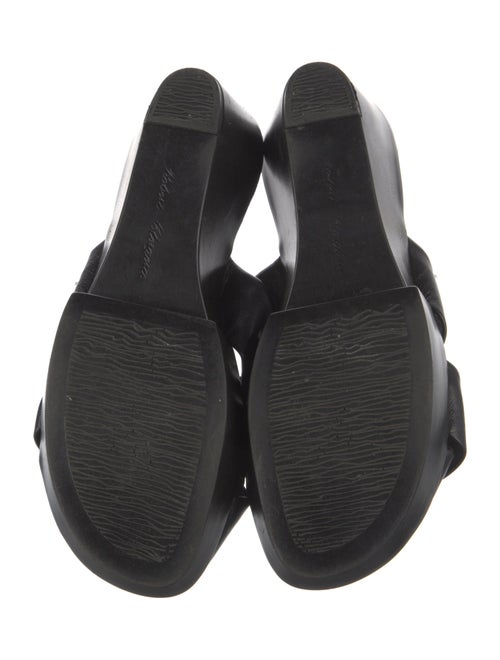 Robert Clergerie Leather Slides