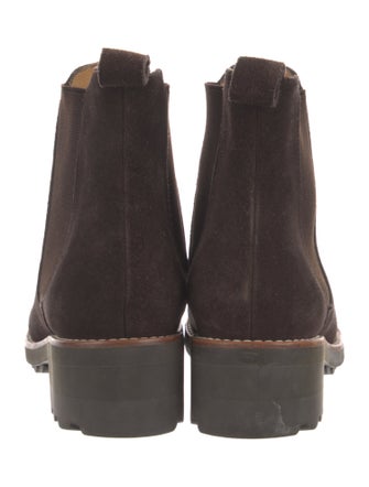 Robert Clergerie Suede Chelsea Boots