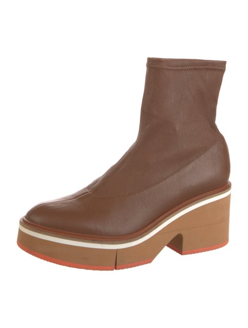 Robert Clergerie Leather Sock Boots