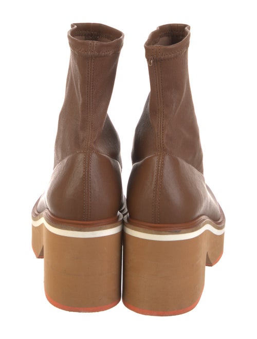 Robert Clergerie Leather Sock Boots