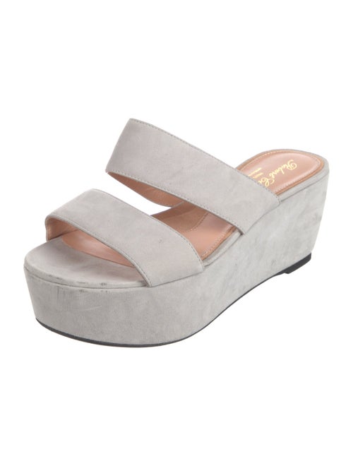 Robert Clergerie Suede Slides