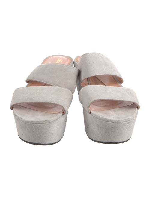 Robert Clergerie Suede Slides