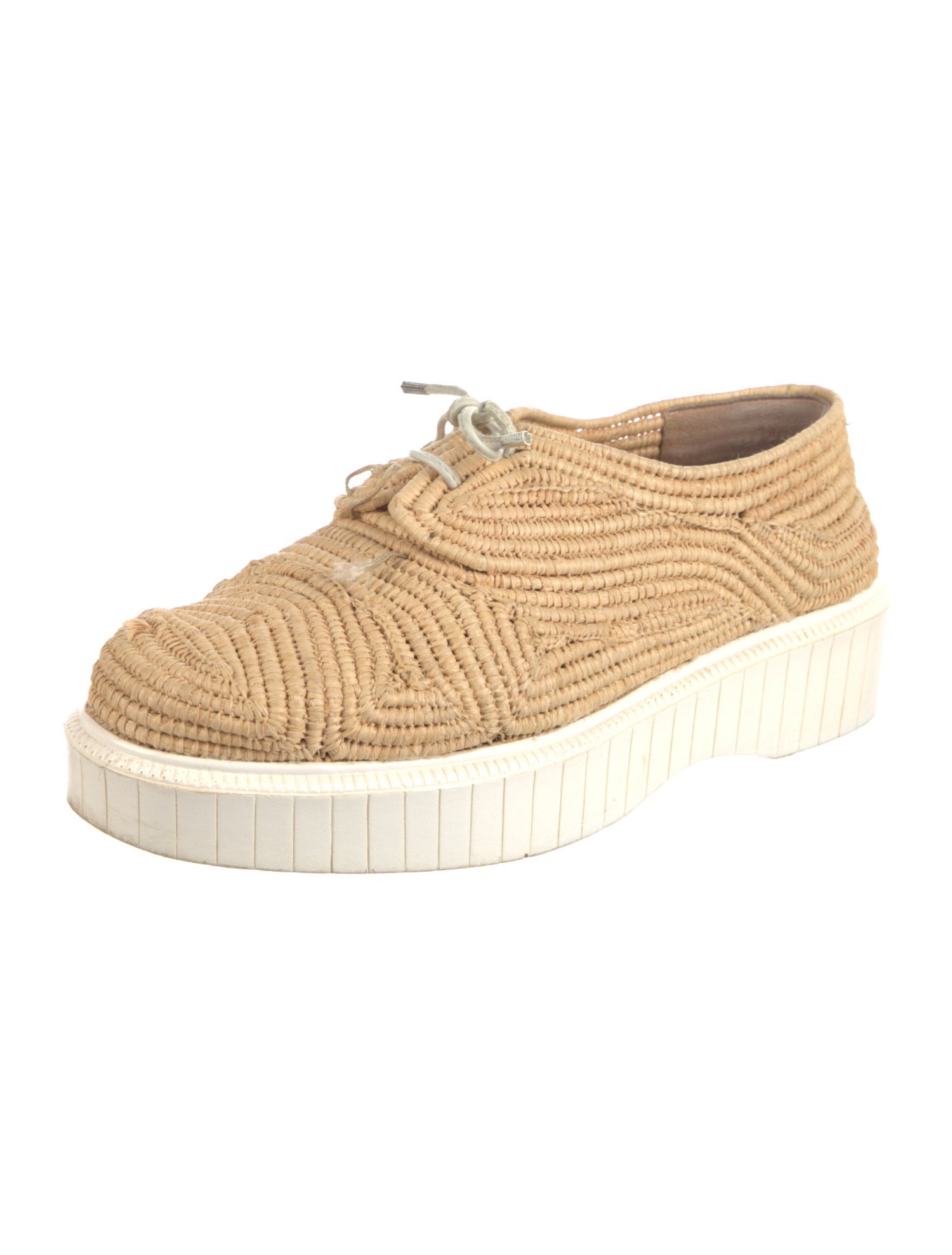 Robert Clergerie Straw Mules