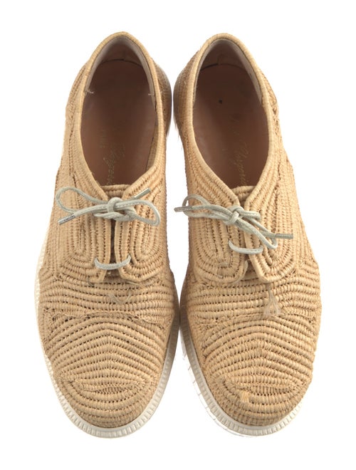 Robert Clergerie Straw Mules