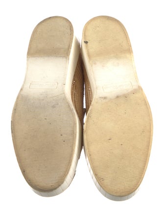 Robert Clergerie Straw Mules