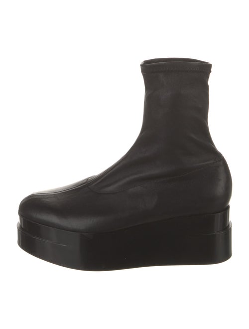 Robert Clergerie Leather Sock Boots