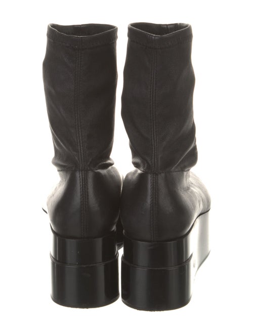 Robert Clergerie Leather Sock Boots