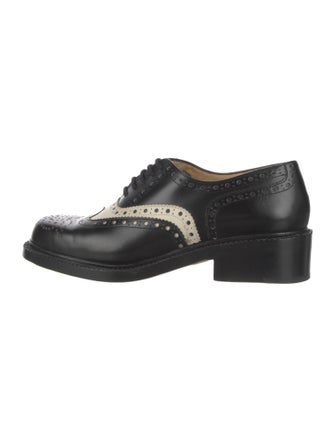 Robert Clergerie Leather Oxfords