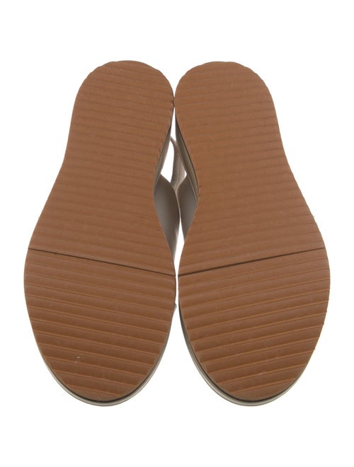 Robert Clergerie Leather Slingback Sandals