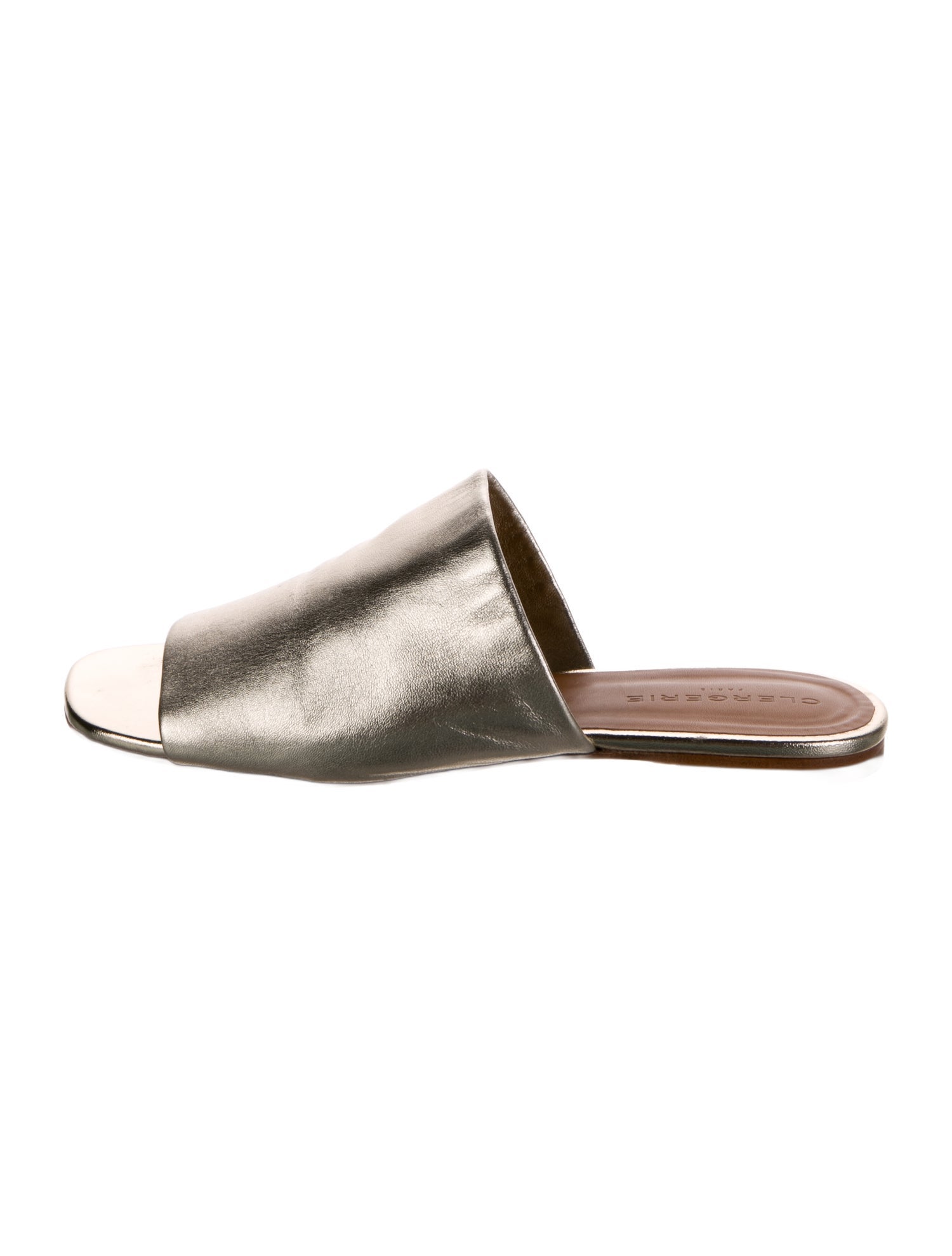 Robert Clergerie Leather Slides