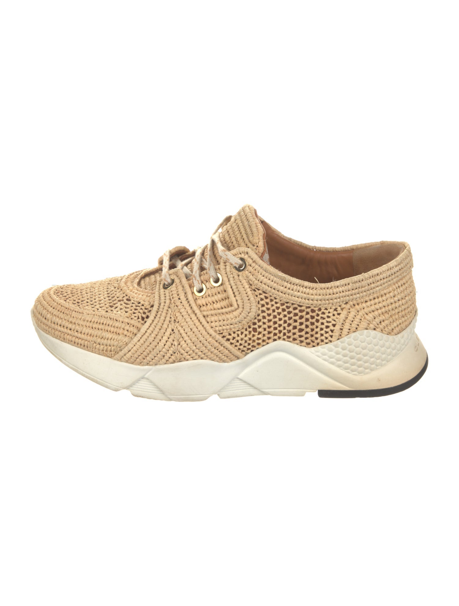 Robert Clergerie Straw Sneakers