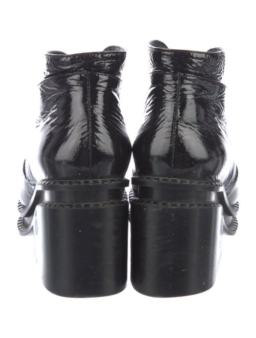 Robert Clergerie Patent Leather Combat Boots