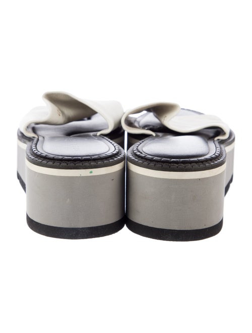 Robert Clergerie Leather Slides