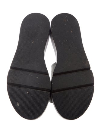 Robert Clergerie Leather Slides