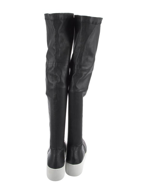 Robert Clergerie Leather Sock Boots