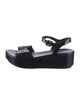 Robert Clergerie Patent Leather Slingback Sandals