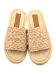 Robert Clergerie Straw Braided Accents Espadrilles