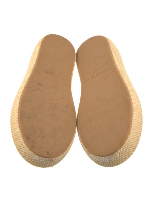 Robert Clergerie Straw Braided Accents Espadrilles