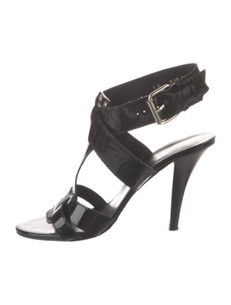 Robert Clergerie Patent Leather Gladiator Sandals