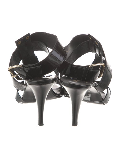 Robert Clergerie Patent Leather Gladiator Sandals