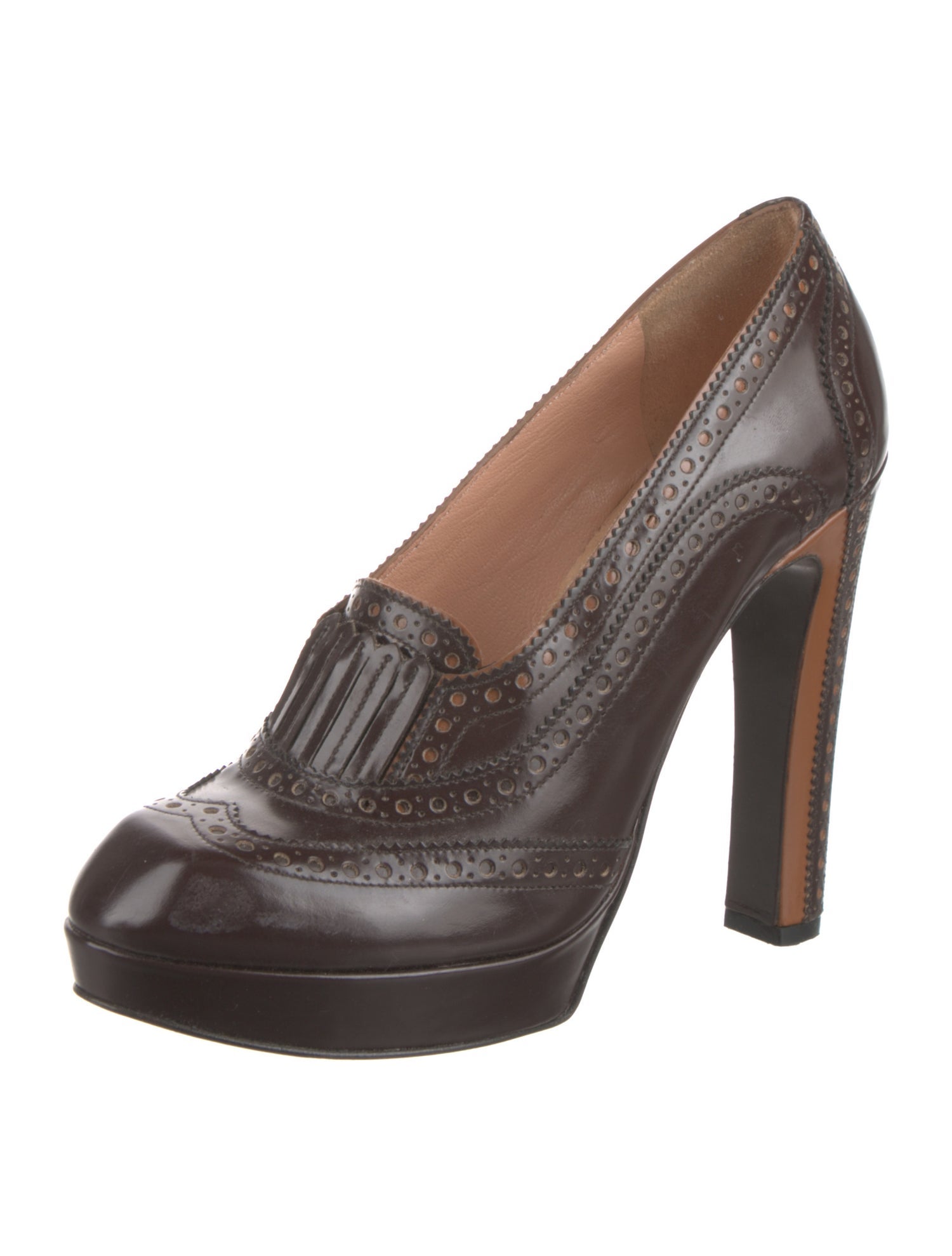 Robert Clergerie Leather Pumps