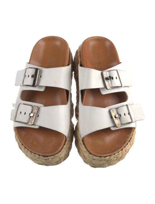 Robert Clergerie Leather Espadrilles