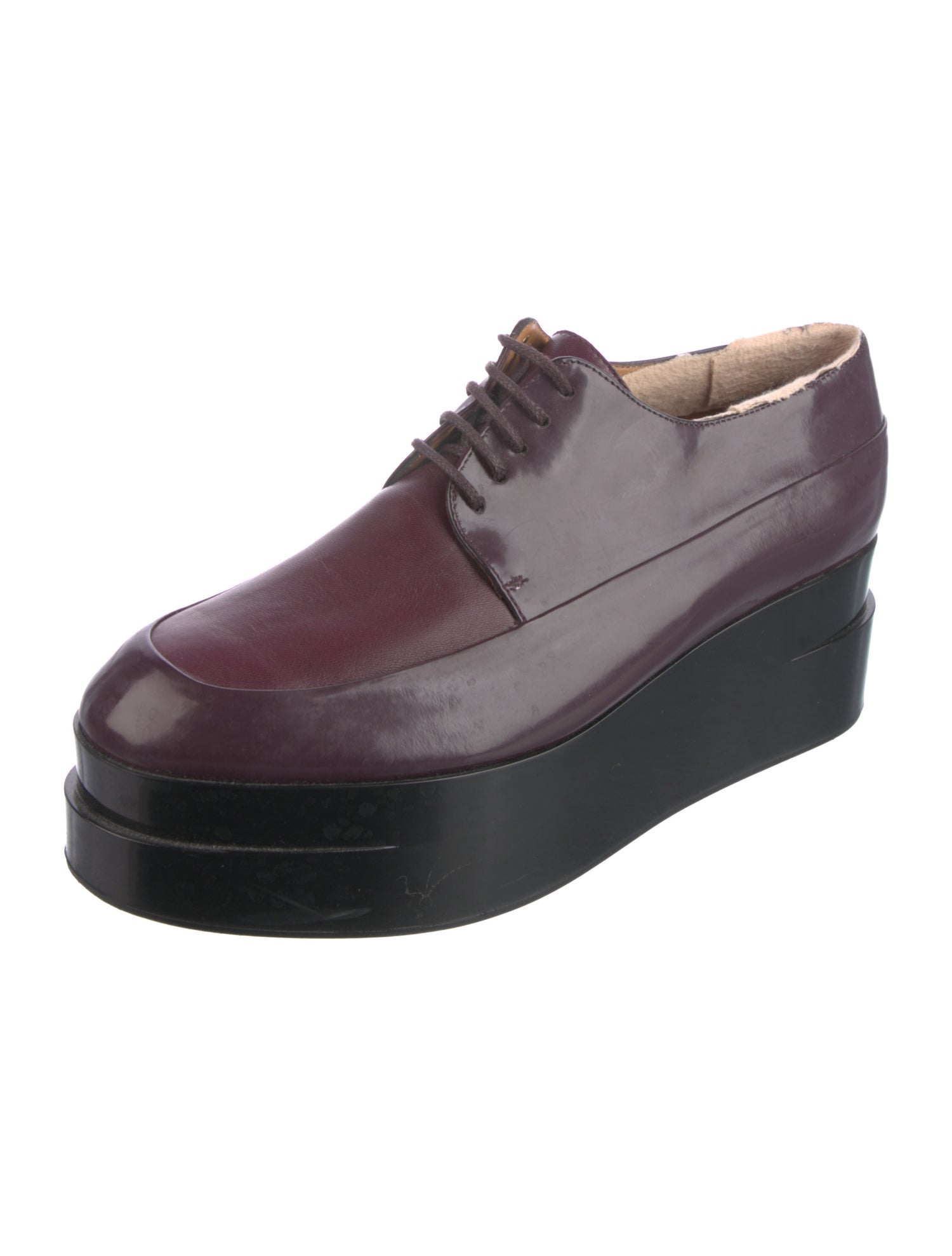 Robert Clergerie Patent Leather Oxfords