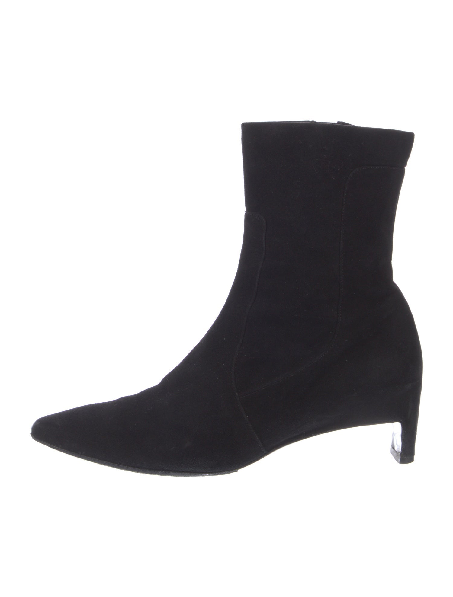 Robert Clergerie Suede Sock Boots