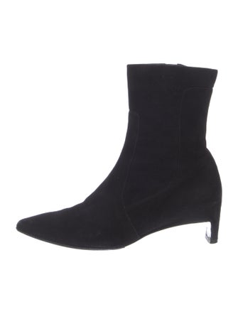 Robert Clergerie Suede Sock Boots