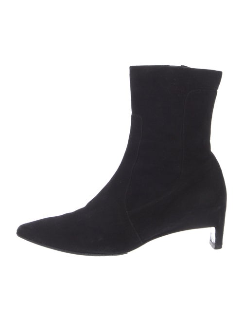 Robert Clergerie Suede Sock Boots