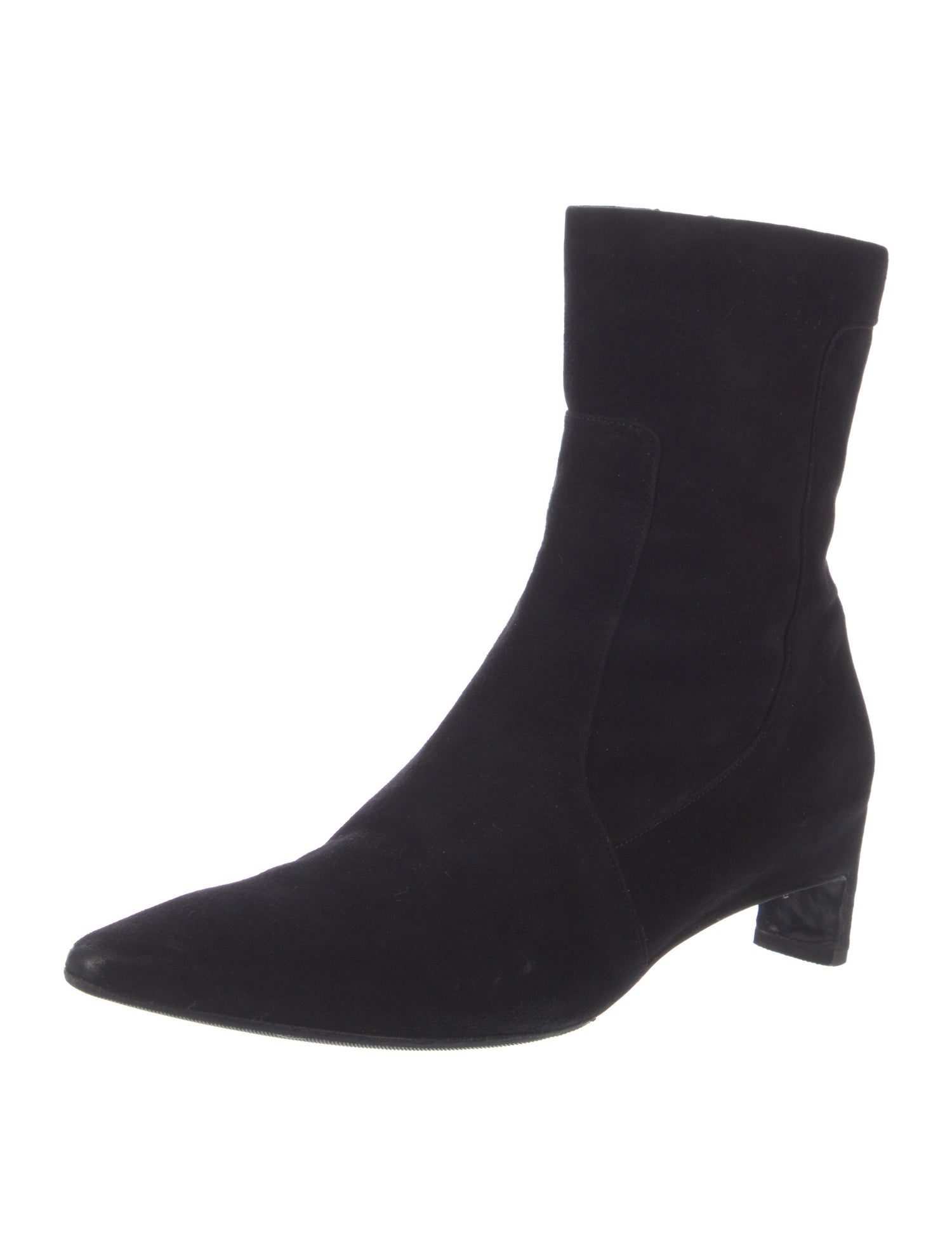 Robert Clergerie Suede Sock Boots