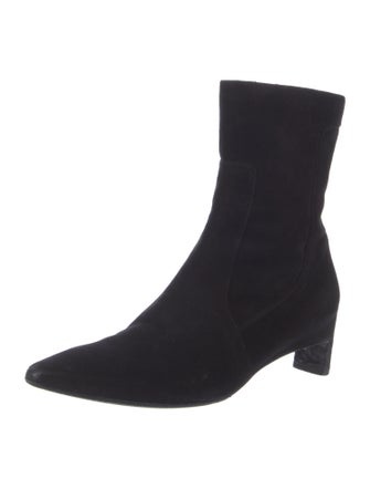 Robert Clergerie Suede Sock Boots