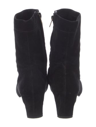 Robert Clergerie Suede Sock Boots