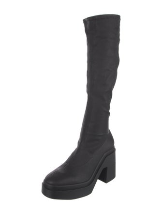 Robert Clergerie Leather Sock Boots
