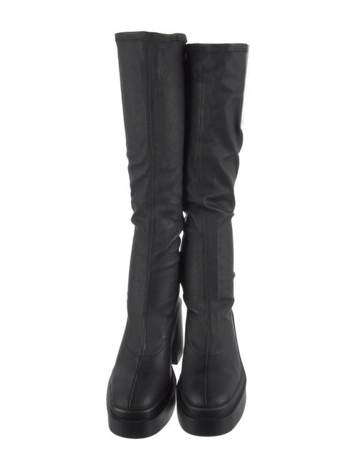 Robert Clergerie Leather Sock Boots