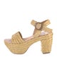Robert Clergerie Straw Espadrilles