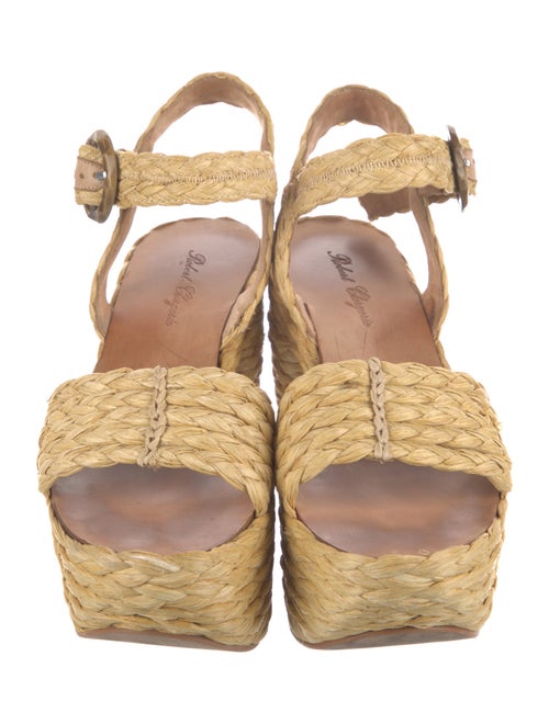 Robert Clergerie Straw Espadrilles