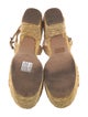 Robert Clergerie Straw Espadrilles