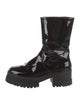 Robert Clergerie Patent Leather Combat Boots