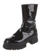 Robert Clergerie Patent Leather Combat Boots